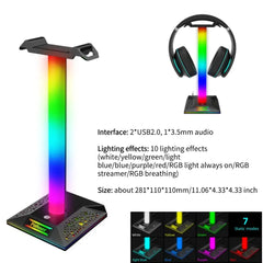 RGB Gaming Headphone Stand